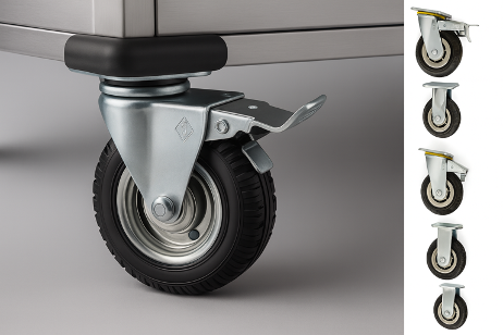 Pergantian Roda Trolley Makanan Rumah Sakit